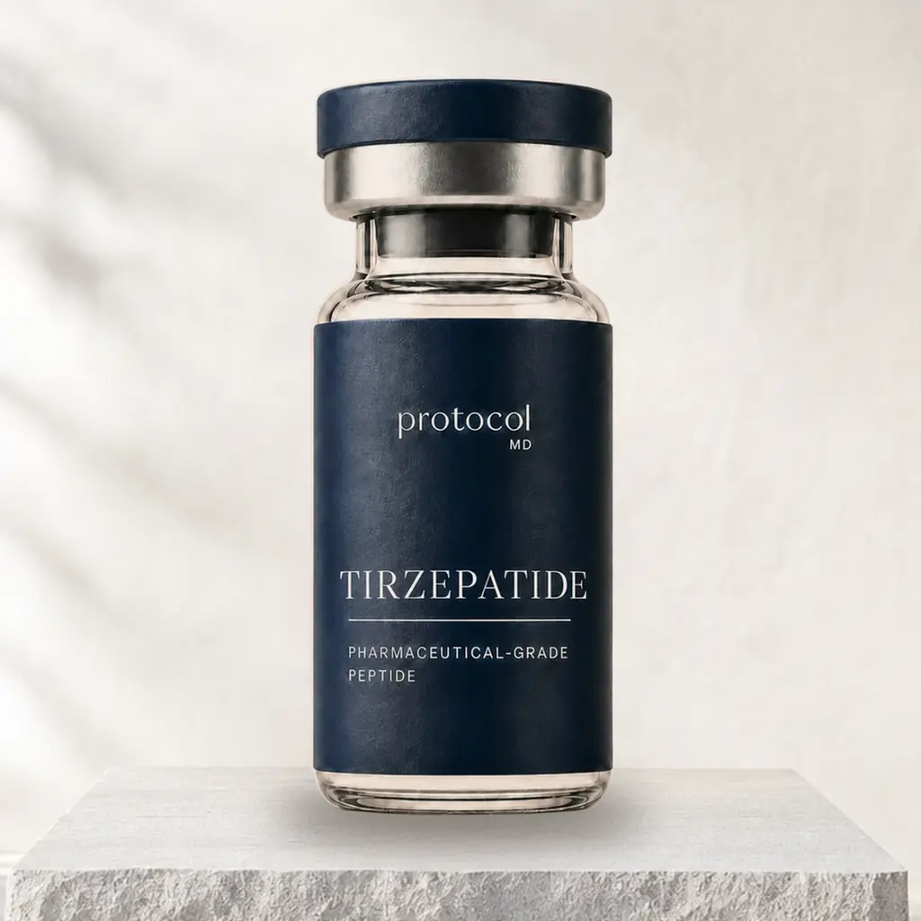 Protocol MD compounded tirzepatide vial