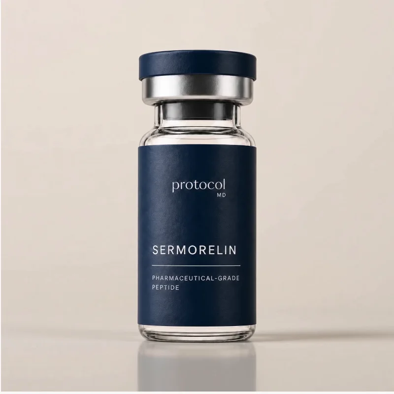 Sermorelin vial from Protocol MD